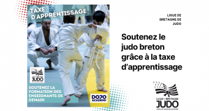 Soutenez le judo breton grâce à la taxe d’apprentissage